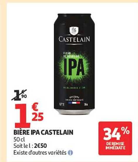 BIÈRE IPA CASTELAIN 50cl