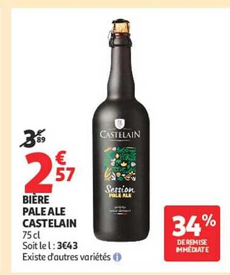 BIÈRE PALE ALE CASTELAIN