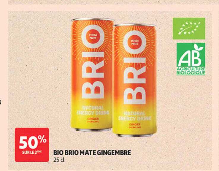 BIO BRIOMATE GINGEMBRE