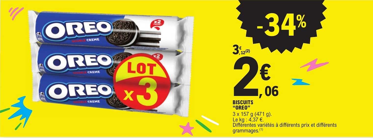 BISCUITS “OREO”