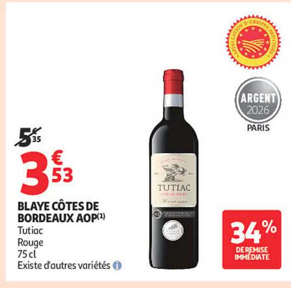BLAYE CÔTES DE BORDEAUX AOP