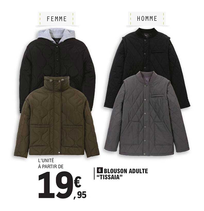 BLOUSON ADULTE "TISSAIA"