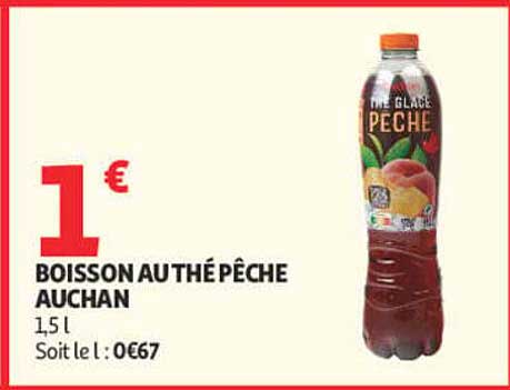 BOISSON AUTHÉPÊCHE AUCHAN