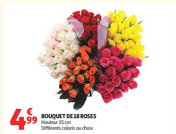 BOUQUET DE 18 ROSES