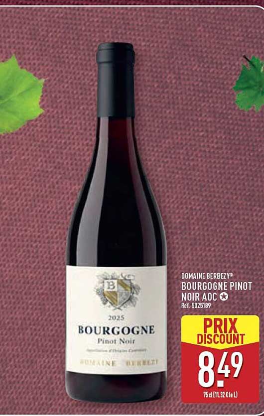 BOURGOGNE PINOT NOIR AOC