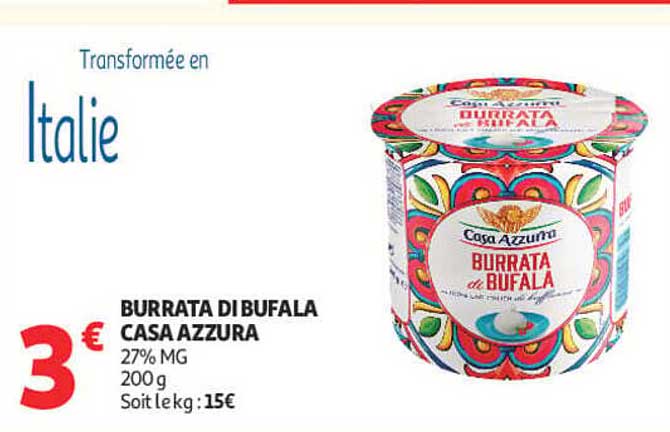Burrata di bufala Casa Azzura