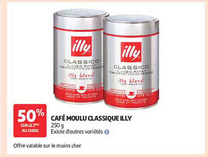 CAFÉ MOULU CLASSIQUE ILLY