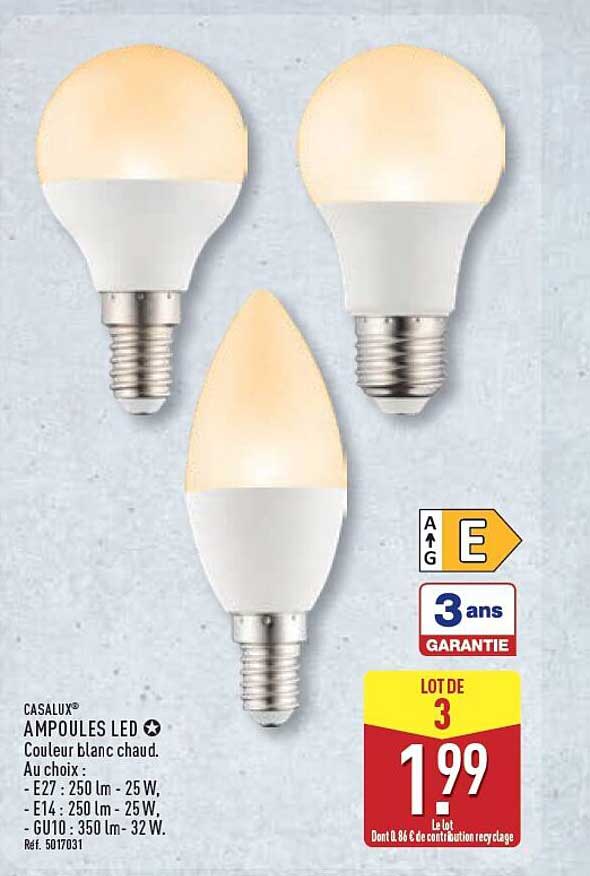 CASALUX® AMPOULES LED