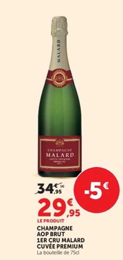 CHAMPAGNE AOP BRUT 1ER CRU MALARD CUVÉE PREMIUM