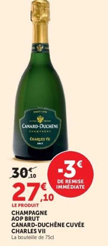 CHAMPAGNE AOP BRUT CANARD-DUCHÊNE CUVÉE CHARLES VII
