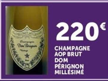 CHAMPAGNE AOP BRUT DOM PÉRIGNON MILLÉSIME