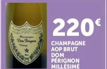 CHAMPAGNE AOP BRUT DOM PÉRIGNON MILLÉSIME