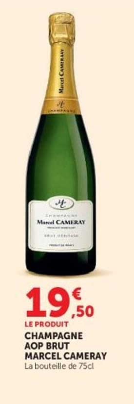 CHAMPAGNE AOP BRUT MARCEL CAMERAY