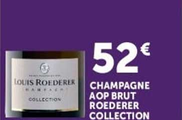 CHAMPAGNE AOP BRUT ROEDERER COLLECTION