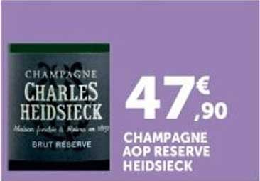 CHAMPAGNE CHARLES HEIDSIECK