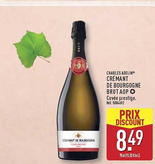 CHARLES ADELIN® CRÉMANT DE BOURGOGNE BRUT AOP