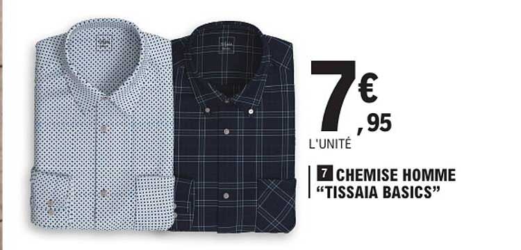CHEMISE HOMME “TISSAIA BASICS”