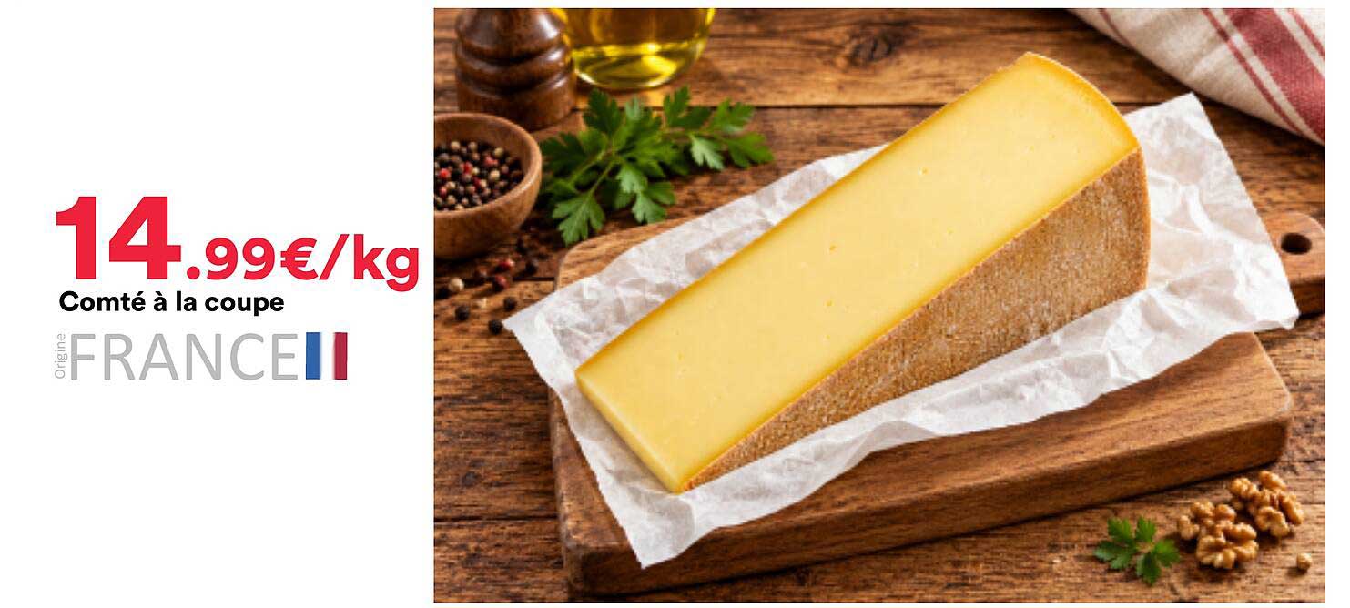 Comté à la coupe