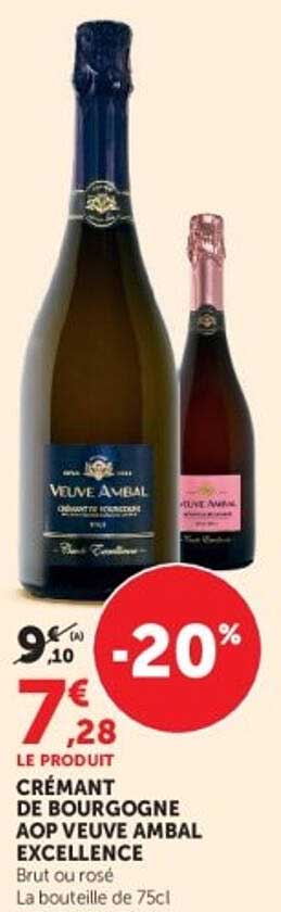CRÉMANT DE BOURGOGNE AOP VEUVE AMBAL EXCELLENCE
