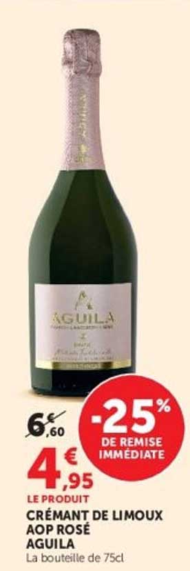 CRÉMANT DE LIMOUX AOP ROSÉ AGUILA