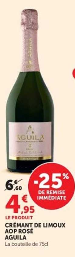 CRÉMANT DE LIMOUX AOP ROSÉ AGUILA