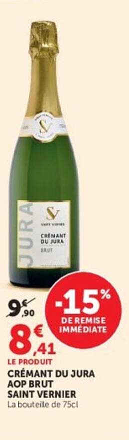 CRÉMANT DU JURA AOP BRUT SAINT VERNIER