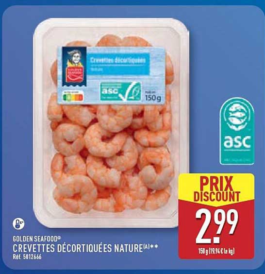 CREVETTES DÉCORTIQUÉES NATUREL