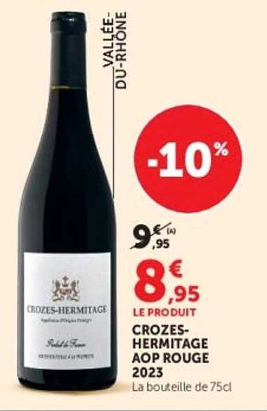 CROZES-HERMITAGE AOP ROUGE 2023