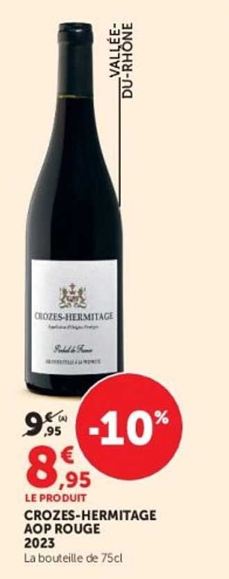 CROZES-HERMITAGE AOP ROUGE 2023