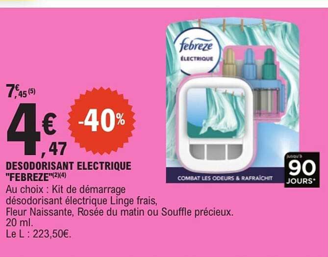 DESODORISANT ELECTRIQUE "FEBREZE"