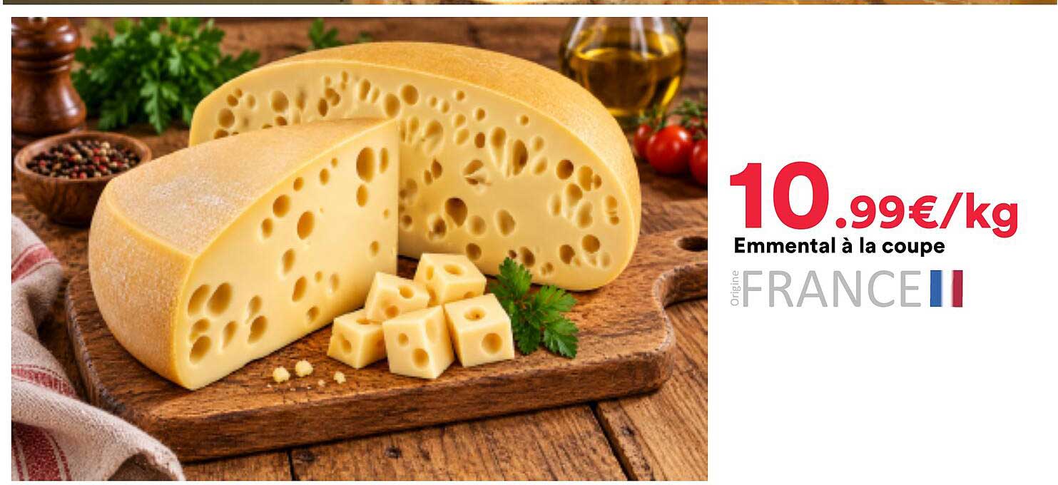 Emmental à la coupe