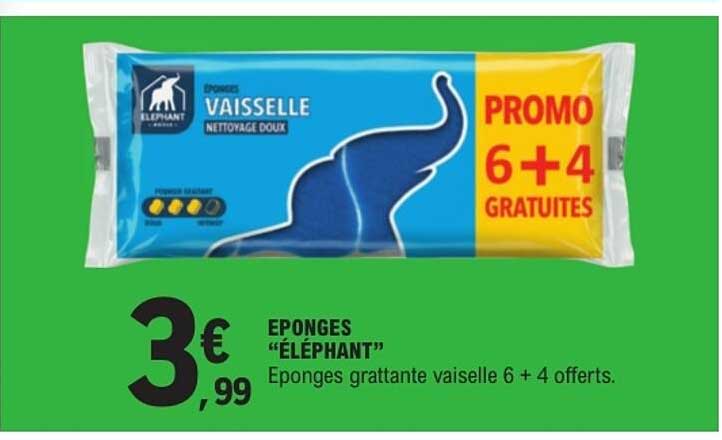 EPONGES “ELEPHANT”