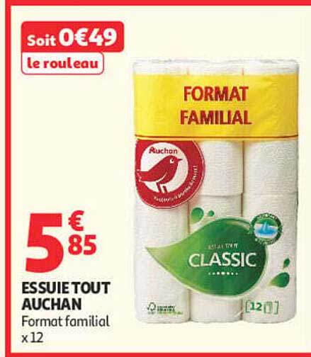 ESSUIETOUT AUCHAN
