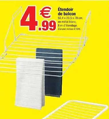 Étendoir de balcon