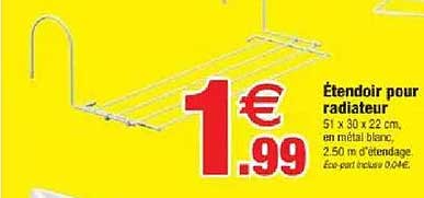 Étendoir pour radiateur