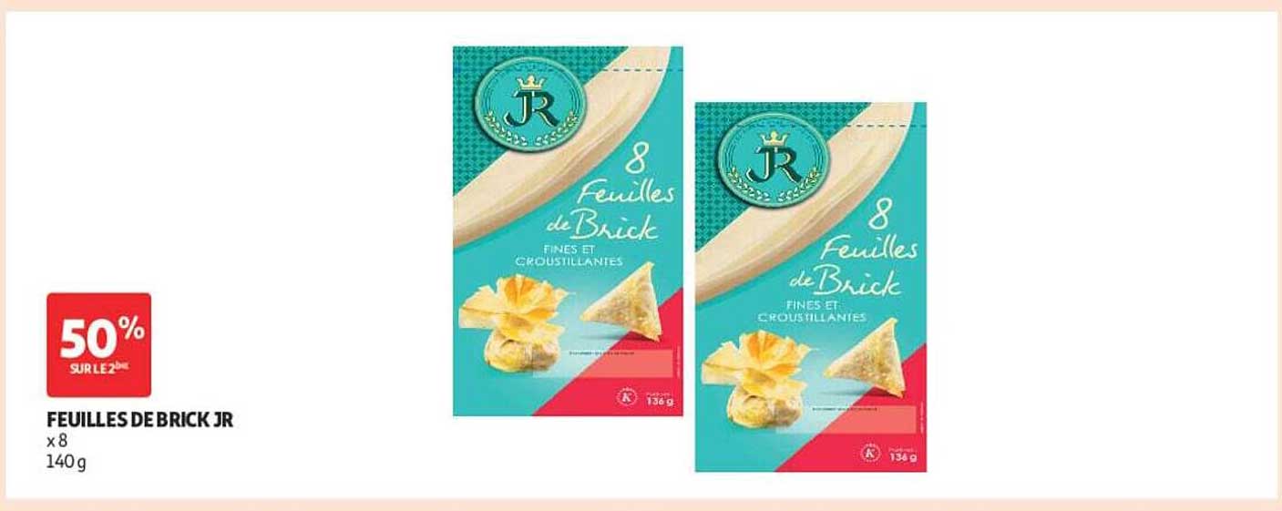 FEUILLES DE BRICK JR
