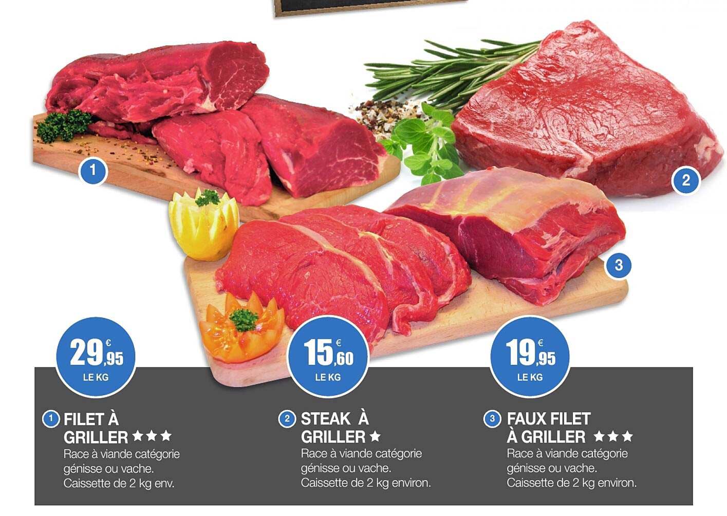 FILET À GRILLER ★★★