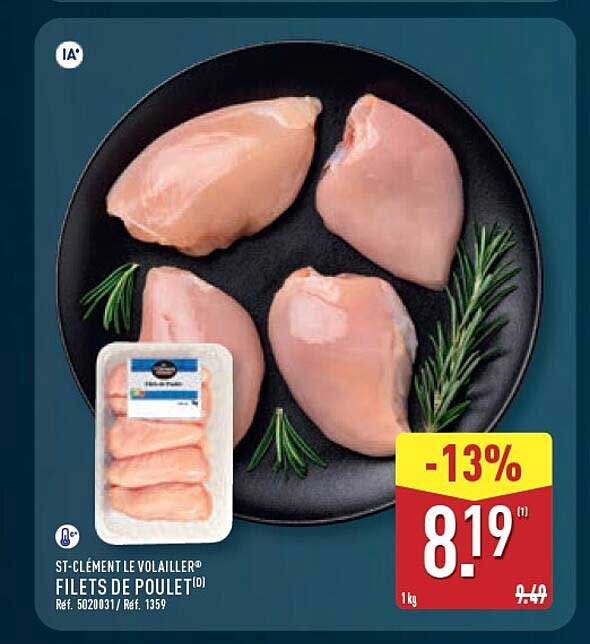 FILETS DE POULET