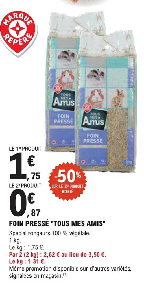 FOIN PRESSÉ "TOUS MES AMIS"