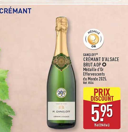 GANGLOFF® CRÉMANT D'ALSACE BRUT AOP