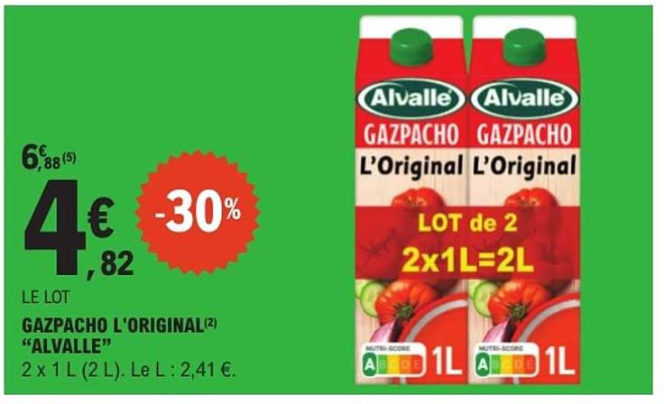 GAZPACHO L'ORIGINAL «ALVALLE»