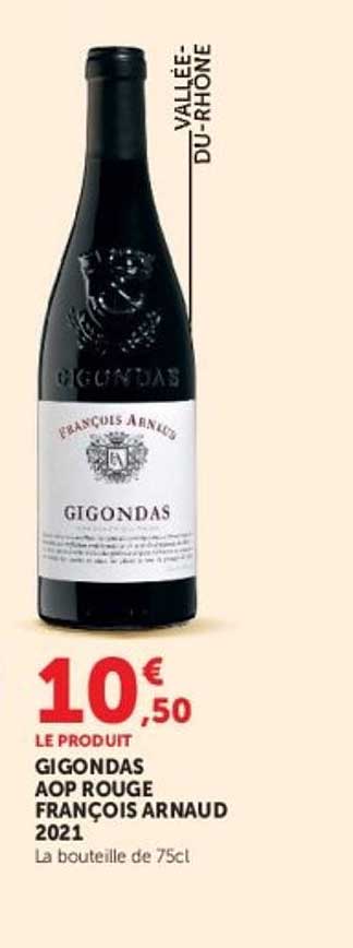 GIGONDAS AOP ROUGE FRANÇOIS ARNAUD 2021