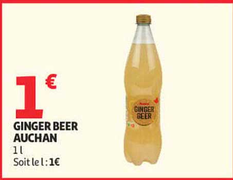 GINGER BEER AUCHAN