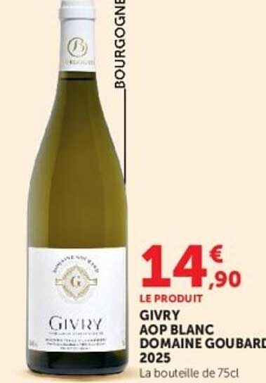 GIVRY AOP BLANC DOMAINE GOUBARD 2025