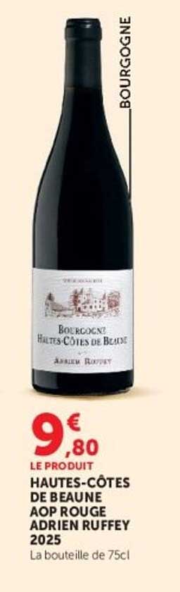 HAUTES-CÔTES DE BEAUNE AOP ROUGE ADRIEN RUFFEY 2025