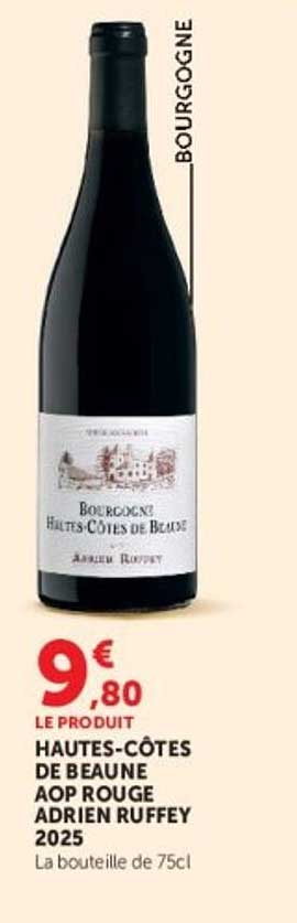 HAUTES-CÔTES DE BEAUNE AOP ROUGE ADRIEN RUFFEY 2025
