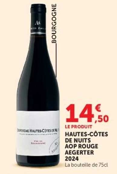 HAUTES-CÔTES DE NUITS AOP ROUGE AEGERTNER 2024