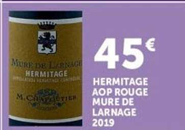 HERMITAGE AOP ROUGE MURE DE LARNAGE 2019