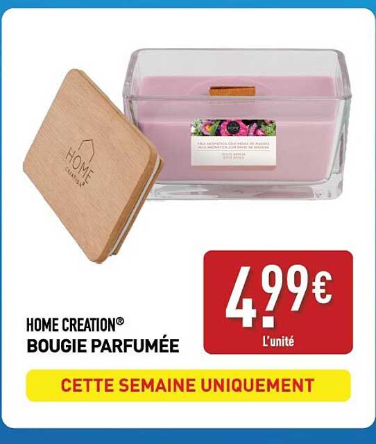 HOME CREATION® BOUGIE PARFUMÉE