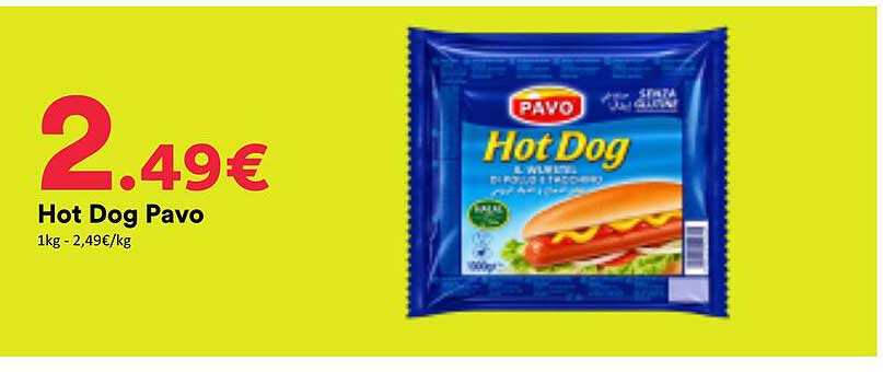 Hot Dog Pavo